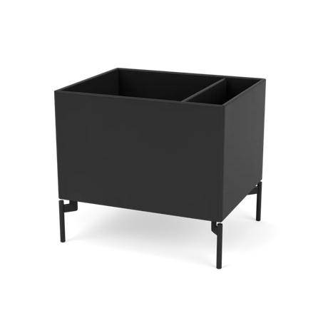 Pflanzkasten B46,8 cm T38, inkl. Beine von Montana - Schwarz / Schwarz - Jacobsen Plus