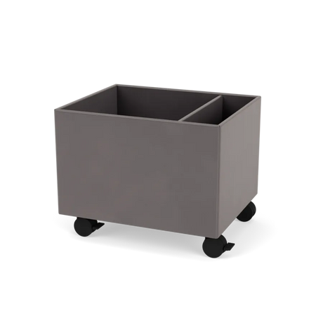 Plantekasse B46,8 cm, inkl. Räder von Montana - Kaffee / Tiefe: 38 cm - Jacobsen Plus