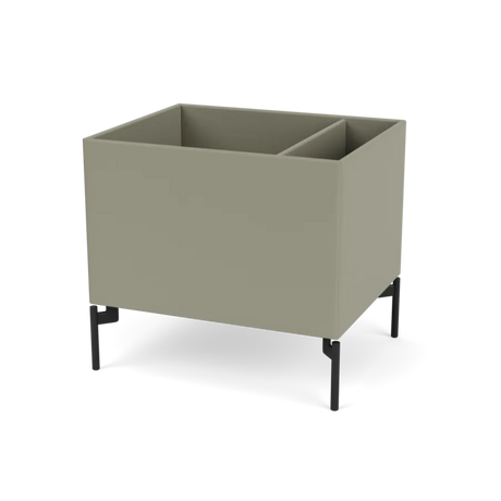 Pflanzkasten B46,8 cm T38, inkl. Beine von Montana - Fenchel / Schwarz - Jacobsen Plus