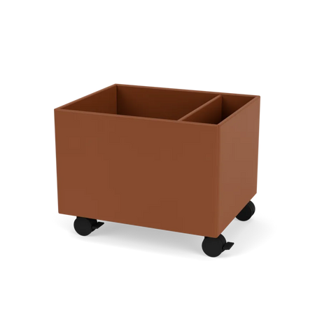 Plantekasse B46,8 cm, inkl. Räder von Montana - Hazelnut / Tiefe: 38 cm - Jacobsen Plus