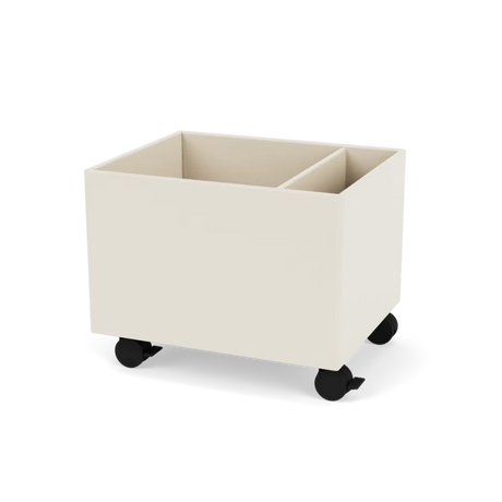 Plantekasse B46,8 cm, inkl. Räder von Montana - Hafer / Tiefe: 38 cm - Jacobsen Plus