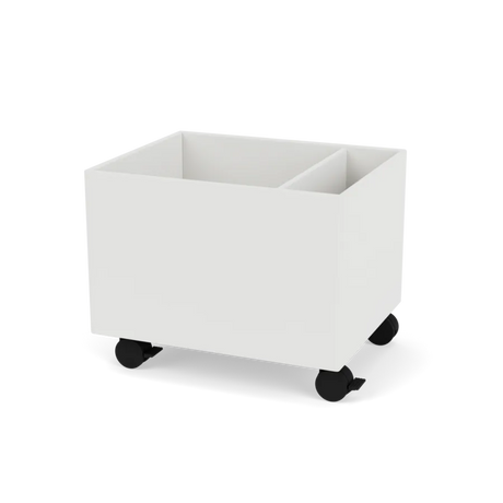 Plantekasse B46,8 cm, inkl. Räder von Montana - Weiß (white 01) / Tiefe: 38 cm - Jacobsen Plus