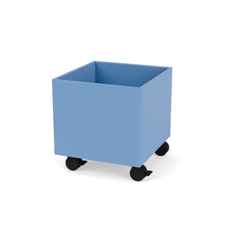 Pflanzkasten B35,4 cm, inkl. Rollen von Montana - Azure / Tiefe: 38 cm - Jacobsen Plus