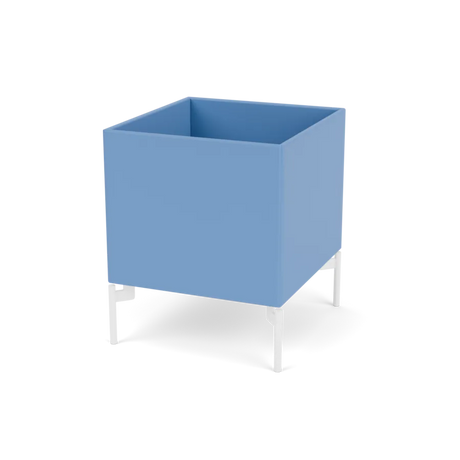 Pflanzkasten B35,4 cm T38, inkl. Beine von Montana - Azure / Schnee - Jacobsen Plus