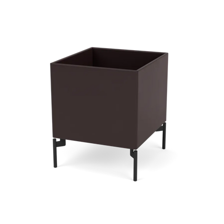 Pflanzkasten B35,4 cm T38, inkl. Beine von Montana - Balsamico / Schwarz - Jacobsen Plus