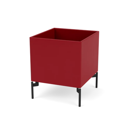 Pflanzkasten B35,4 cm T38, inkl. Beine von Montana - Beetroot / Schwarz - Jacobsen Plus