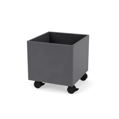 Pflanzkasten B35,4 cm, inkl. Rollen von Montana - Kohle / Tiefe: 38 cm - Jacobsen Plus