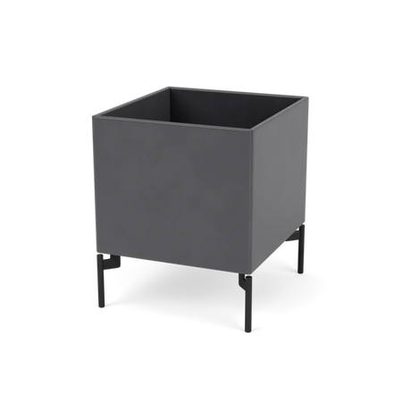 Pflanzkasten B35,4 cm T38, inkl. Beine von Montana - Kohle / Schwarz - Jacobsen Plus