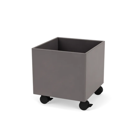 Pflanzkasten B35,4 cm, inkl. Rollen von Montana - Kaffee / Tiefe: 38 cm - Jacobsen Plus