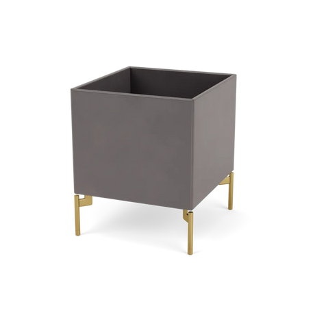 Pflanzkasten B35,4 cm T38, inkl. Beine von Montana - Kaffee / Messing - Jacobsen Plus
