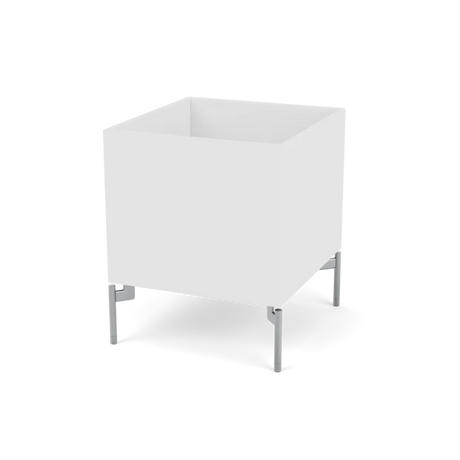 Pflanzkasten B35,4 cm T38, inkl. Beine von Montana - Neu Weiß / Krom - Jacobsen Plus