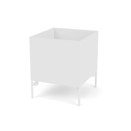 Pflanzkasten B35,4 cm T38, inkl. Beine von Montana - Neu Weiß / Schnee - Jacobsen Plus