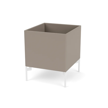 Pflanzkasten B35,4 cm T38, inkl. Beine von Montana - Trüffel / Schnee - Jacobsen Plus