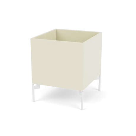 Pflanzkasten B35,4 cm T38, inkl. Beine von Montana - Vanille / Schnee - Jacobsen Plus