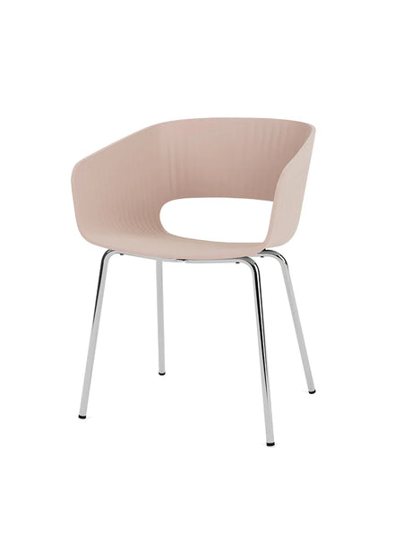 Marée 401 Esszimmerstuhl von Montana - Gestell aus Chrom / Mushroom - Jacobsen Plus