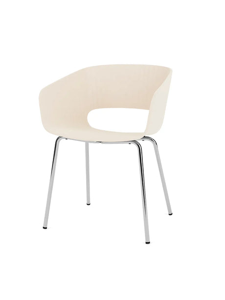 Marée 401 Esszimmerstuhl von Montana - Gestell aus Chrom / Hafer - Jacobsen Plus