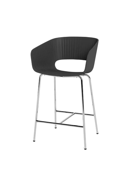 Marée 402 Counterstol fra Montana - Krom stel / Black - Jacobsen Plus