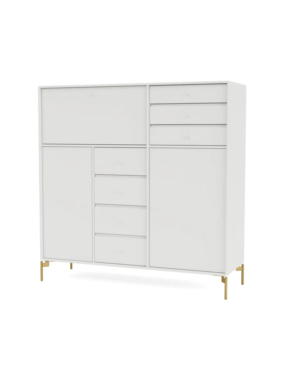 Montana Mega 201802 - White / Inkl. ben - messing - Jacobsen Plus