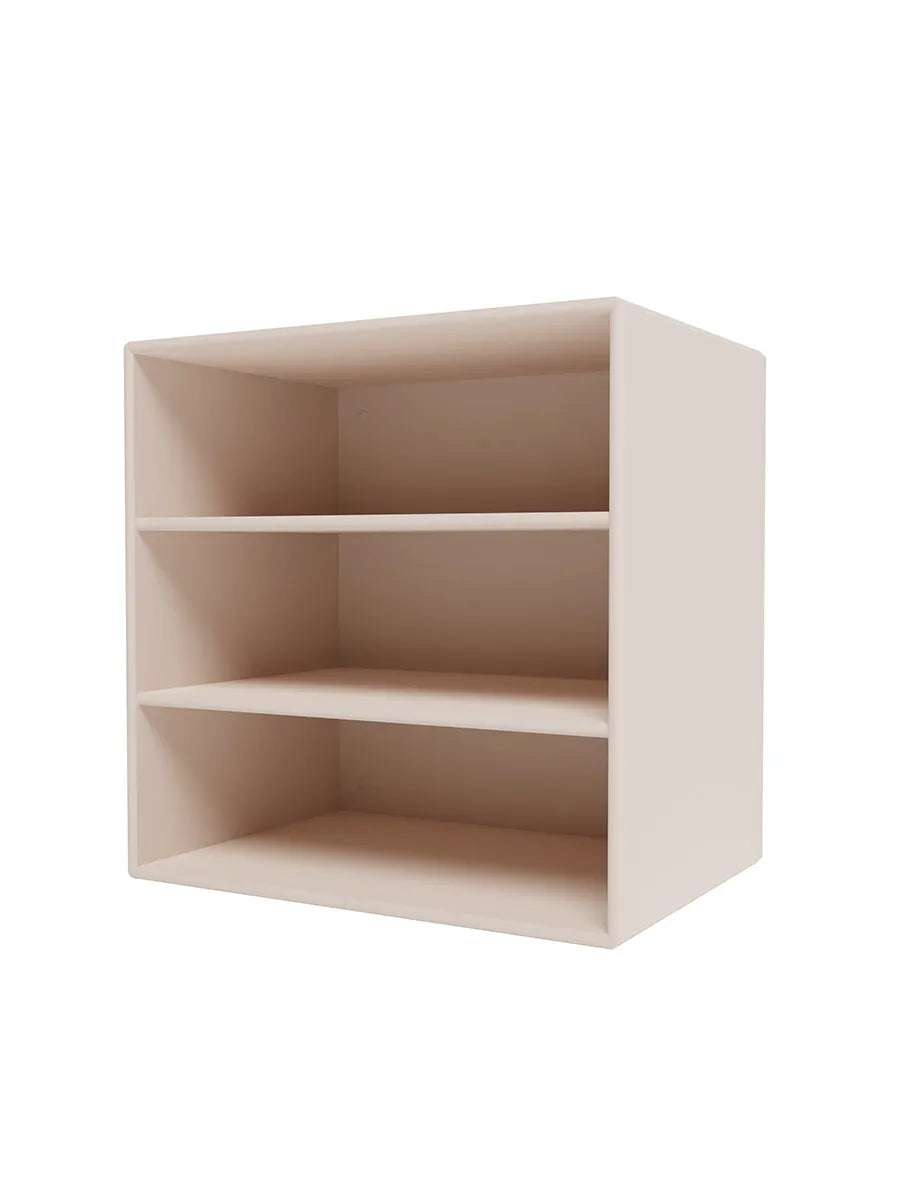 Montana Mini 1004 Modul mit horizontalen Regalbrettern - Clay - Jacobsen Plus
