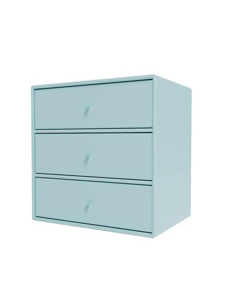 Montana Mini 1007 Modul m. Drei Schubladen - Flint - Jacobsen Plus