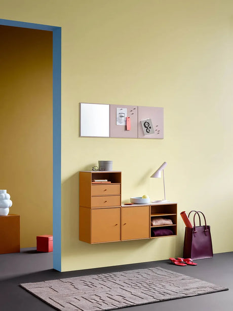 Montana Mini 1006 Modul m. Zwei Schubladen - Anthrazit - Jacobsen Plus