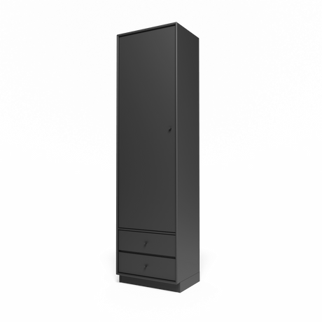 Attire I garderobe, inkl. sokkel 7 cm fra Montana - Anthracite - Jacobsen Plus