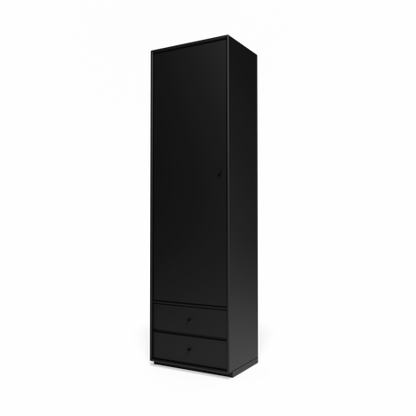 Attire I garderobe, inkl. sokkel 3 cm fra Montana - Black - Jacobsen Plus