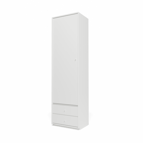 Attire I garderobe, inkl. sokkel 3 cm fra Montana - White - Jacobsen Plus