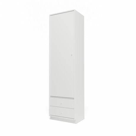 Attire I garderobe, inkl. sokkel 7 cm fra Montana - White - Jacobsen Plus