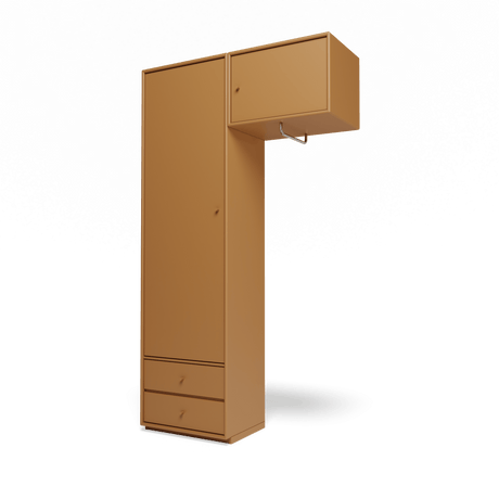Attire II garderobe, inkl. sokkel 3 cm fra Montana - Amber - Jacobsen Plus