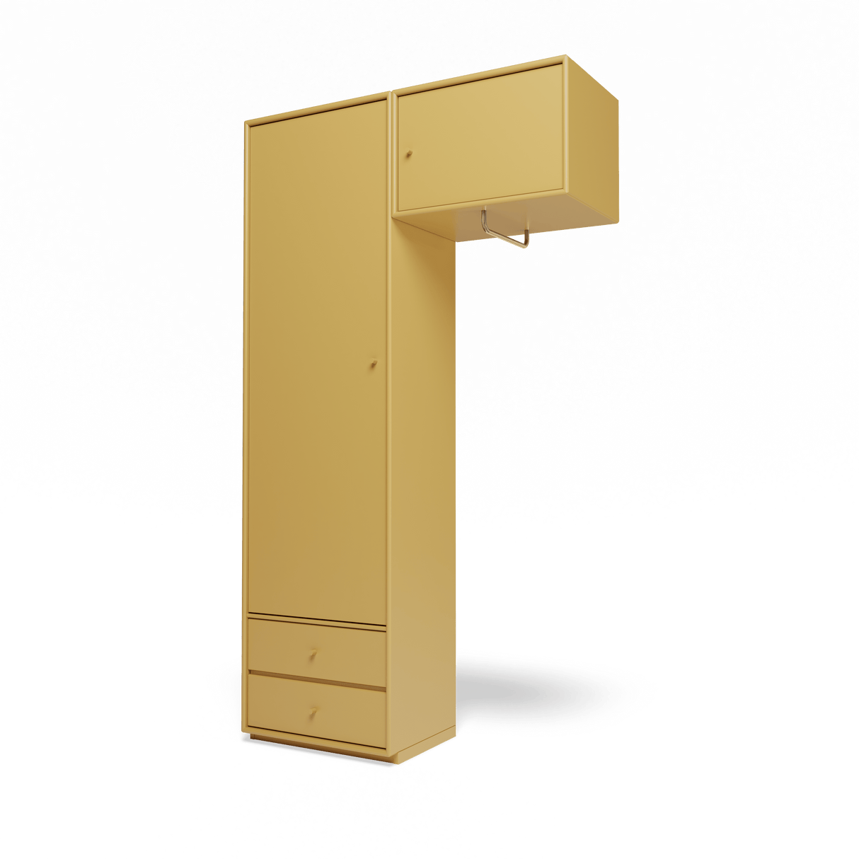 Attire II garderobe, inkl. sokkel 3 cm fra Montana - Cumin - Jacobsen Plus