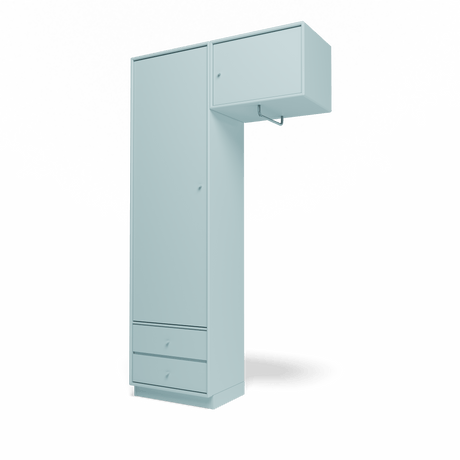 Attire II garderobe, inkl. sokkel 7 cm fra Montana - Flint - Jacobsen Plus