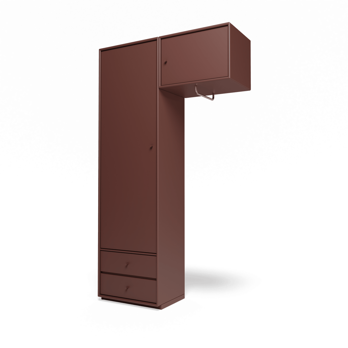 Attire II garderobe, inkl. sokkel 3 cm fra Montana - Masala - Jacobsen Plus