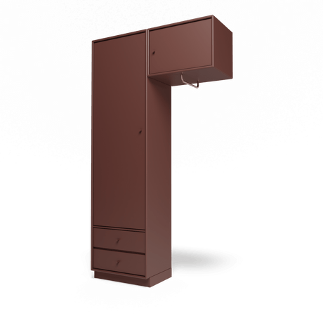 Attire II garderobe, inkl. sokkel 7 cm fra Montana - Masala - Jacobsen Plus