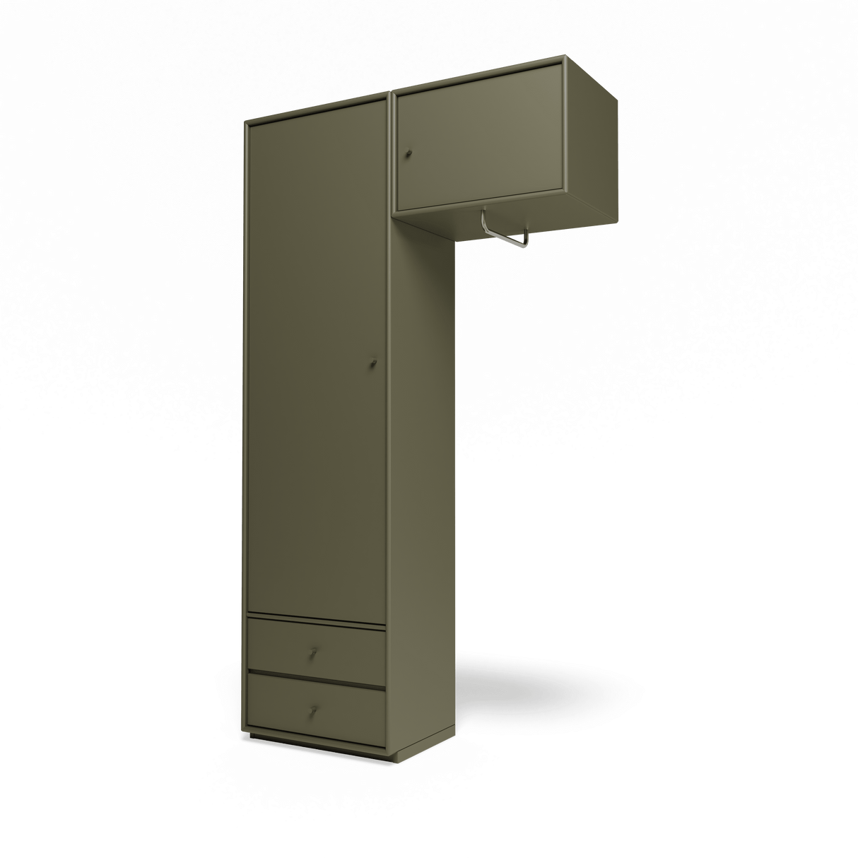 Attire II garderobe, inkl. sokkel 3 cm fra Montana - Oregano - Jacobsen Plus