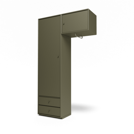Attire II garderobe, inkl. sokkel 3 cm fra Montana - Oregano - Jacobsen Plus