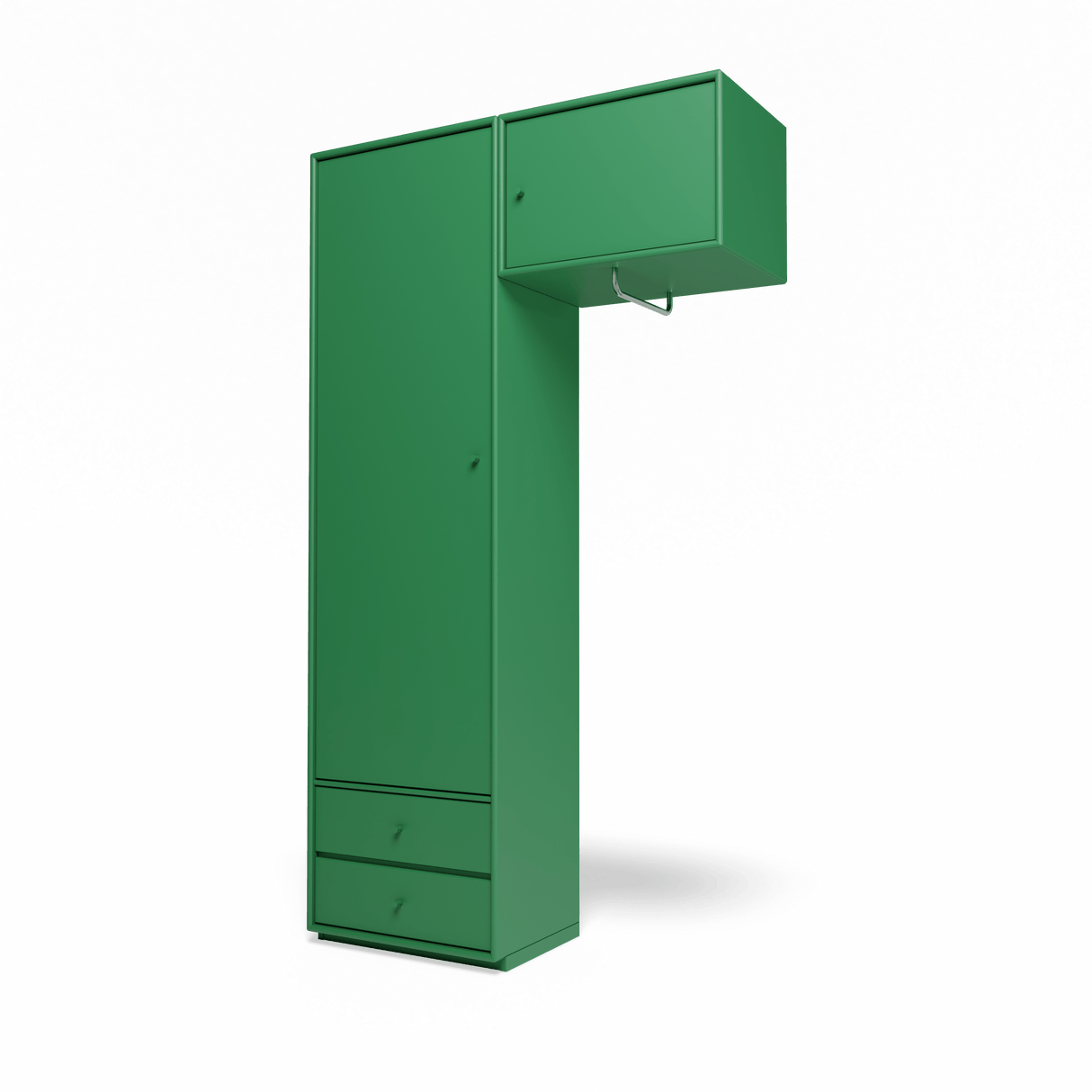 Attire II garderobe, inkl. sokkel 3 cm fra Montana - Parsley - Jacobsen Plus