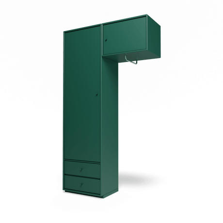 Attire II garderobe, inkl. sokkel 3 cm fra Montana - Pine - Jacobsen Plus