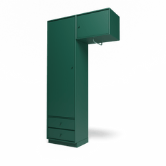Attire II garderobe, inkl. sokkel 7 cm fra Montana