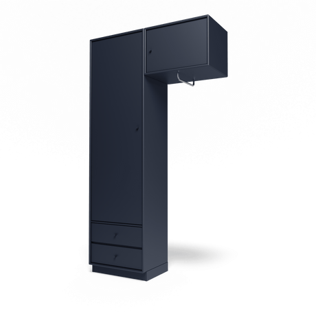 Attire II garderobe, inkl. sokkel 7 cm fra Montana - Shadow - Jacobsen Plus
