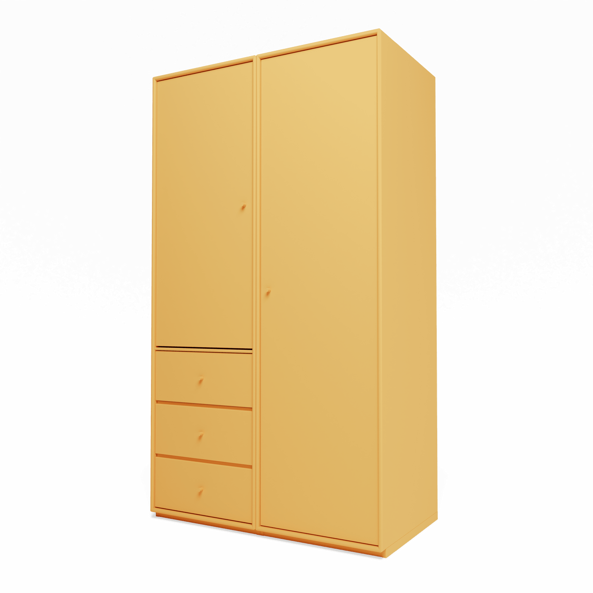 Attire III Garderobe, inkl. Sockel 3 cm von Montana - Acacia - Jacobsen Plus
