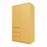 Attire III Garderobe, inkl. Sockel 3 cm von Montana - Acacia - Jacobsen Plus