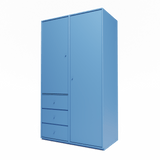 Attire III Garderobe, inkl. Sockel 3 cm von Montana - Azure - Jacobsen Plus