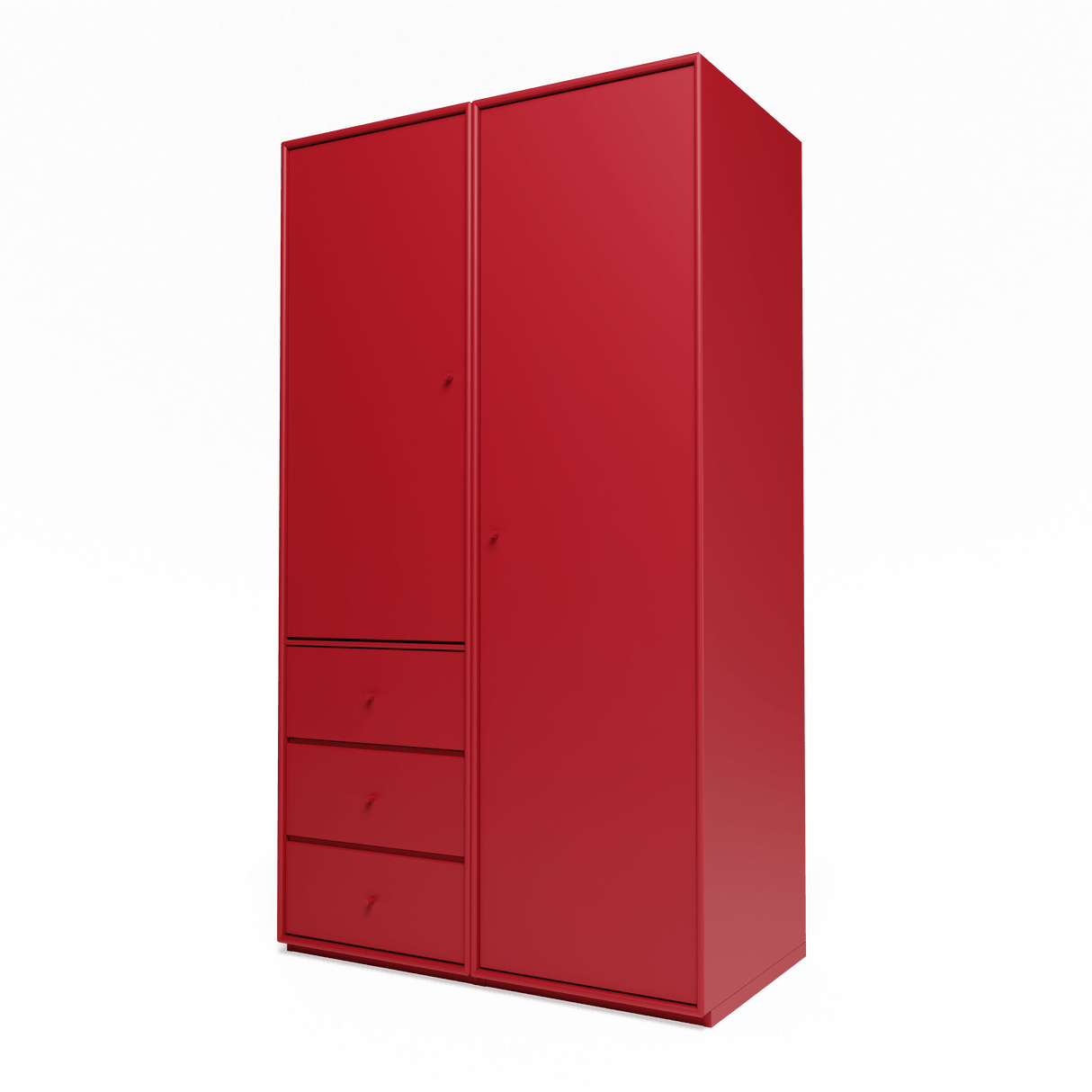 Attire III Garderobe, inkl. Sockel 3 cm von Montana - Beetroot - Jacobsen Plus