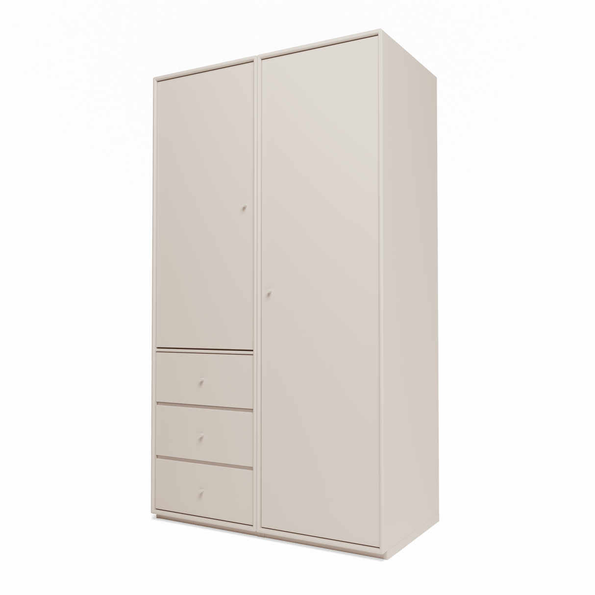 Attire III Garderobe, inkl. Sockel 3 cm von Montana - Clay - Jacobsen Plus