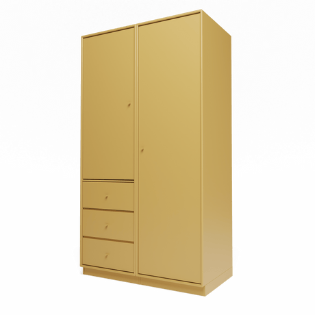 Attire III garderobe, inkl. sokkel 7 cm fra Montana - Cumin - Jacobsen Plus