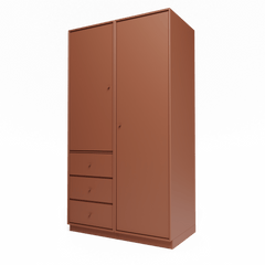 Attire III Garderobe, inkl. 7 cm Sockel von Montana