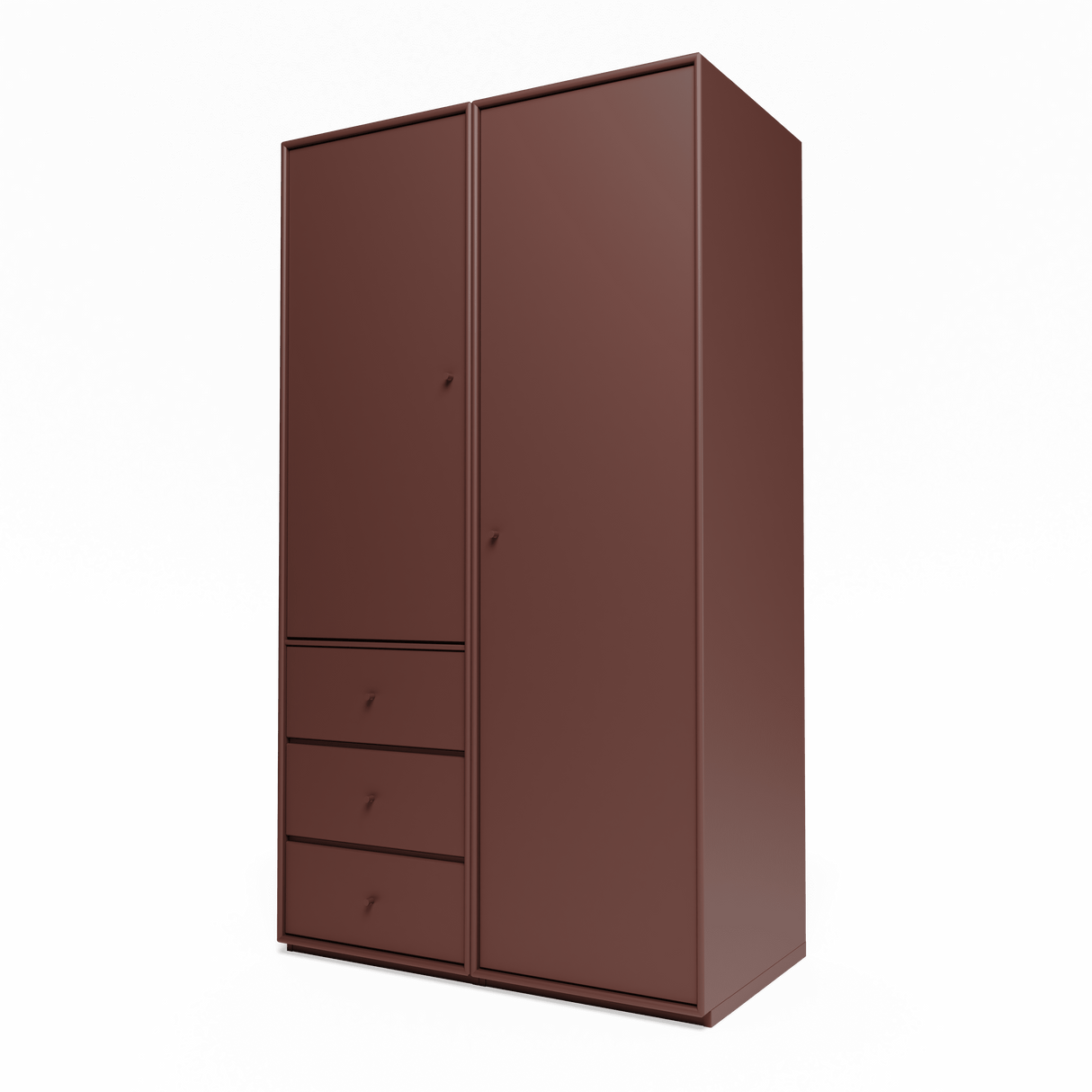 Attire III Garderobe, inkl. Sockel 3 cm von Montana - Masala - Jacobsen Plus