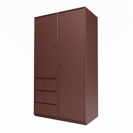 Attire III garderobe, inkl. sokkel 3 cm fra Montana - Masala - Jacobsen Plus