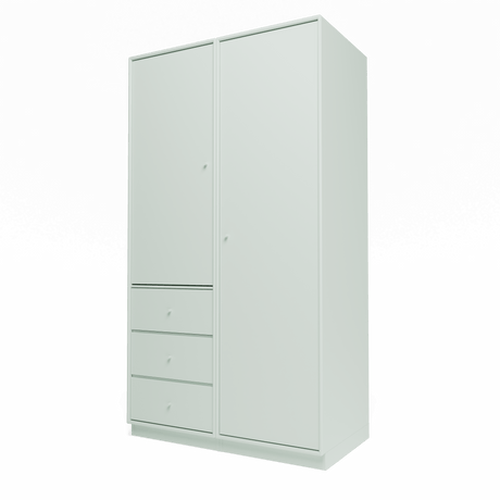 Attire III garderobe, inkl. sokkel 7 cm fra Montana - Mist - Jacobsen Plus